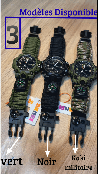 Africa online store 💥Montre militaire multifonction 👨‍✈️—Respect et Elegance !💪 💥Montre militaire multifonction 👨‍✈️—Respect et Elegance !💪