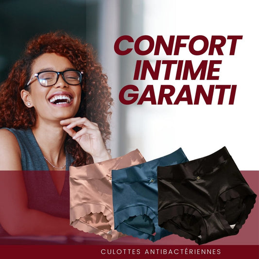 Africa online store (Pack de 4) Culotte en satin confortable anti bactérien 🌷fini les fuites indiscrète (Pack de 4) Culotte en satin confortable anti bactérien 🌷fini les fuites indiscrète