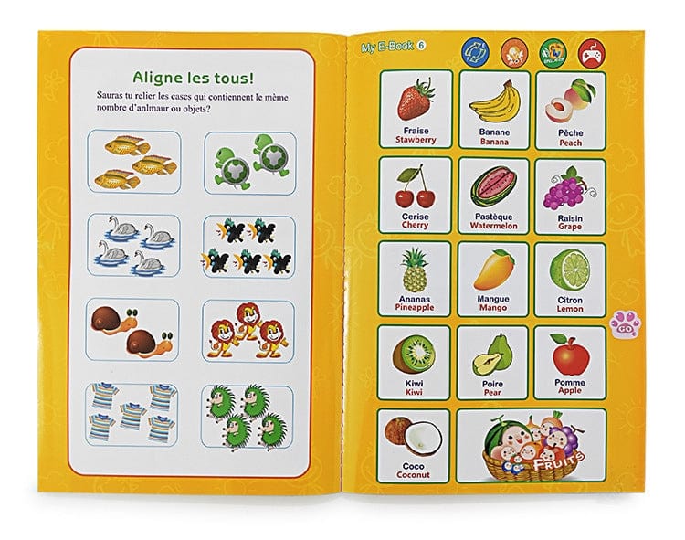 Africa online store 📚✨ Mon Livre Interactif – Français & Anglais, stimule et éveil l'intelligence de votre enfants (2+ ans) 📚✨ Mon Livre Interactif – Français & Anglais, stimule et éveil l'intelligence de votre enfants (2+ ans)
