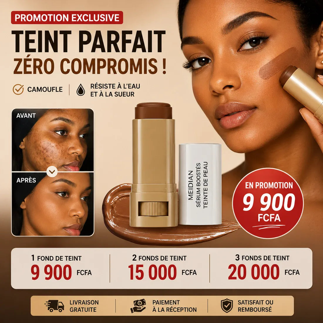 Africa Online Store fond de teint !! Avoir un teint lisse, uniforme et éclatant en un seul geste. fond de teint !! Avoir un teint lisse, uniforme et éclatant en un seul geste.
