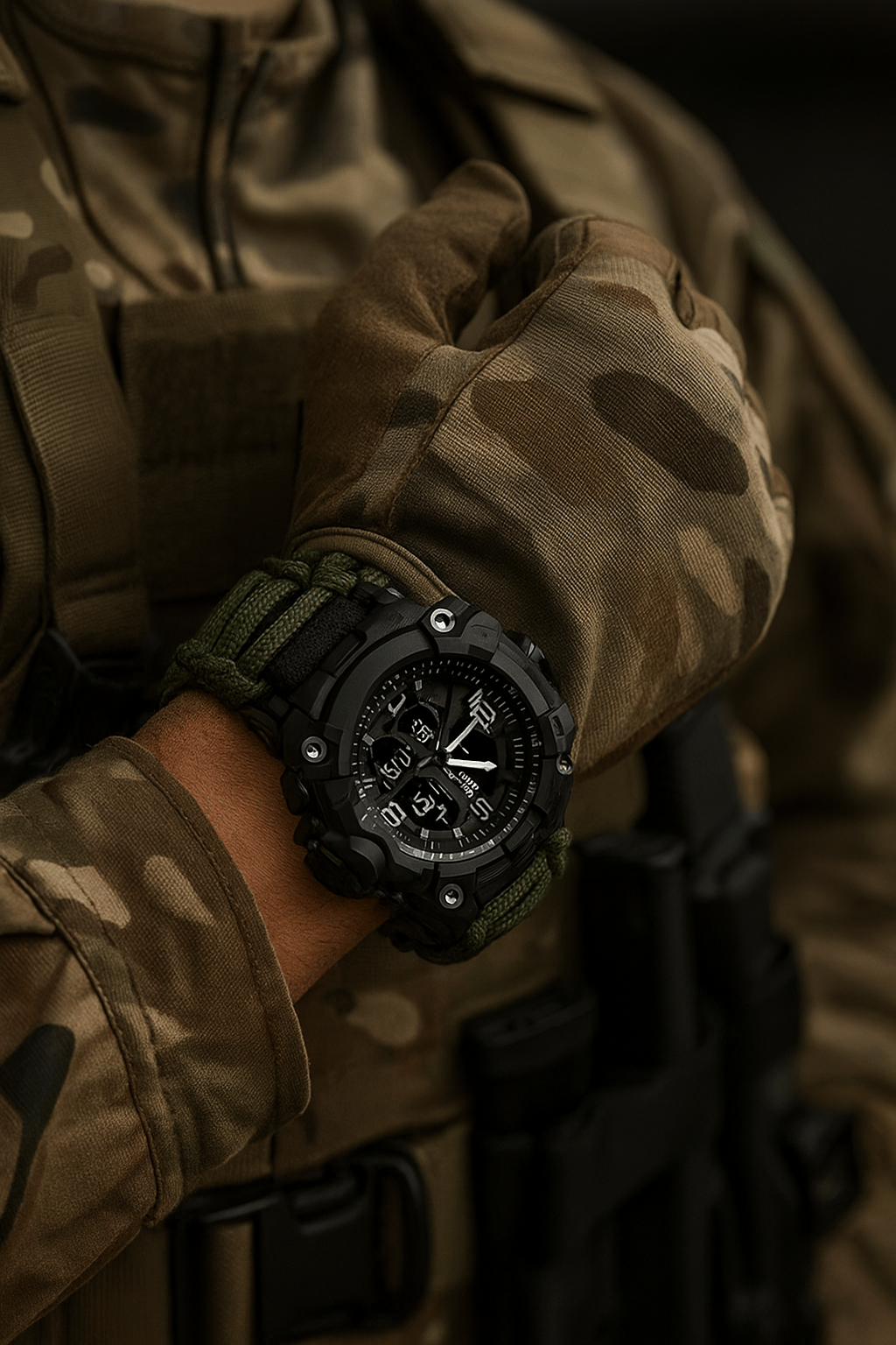 Africa online store 💥Montre militaire multifonction 👨‍✈️—Respect et Elegance !💪 💥Montre militaire multifonction 👨‍✈️—Respect et Elegance !💪