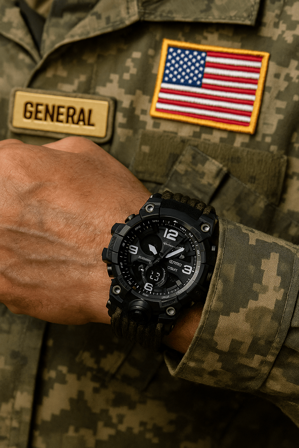 Africa online store 💥Montre militaire multifonction 👨‍✈️—Respect et Elegance !💪 💥Montre militaire multifonction 👨‍✈️—Respect et Elegance !💪