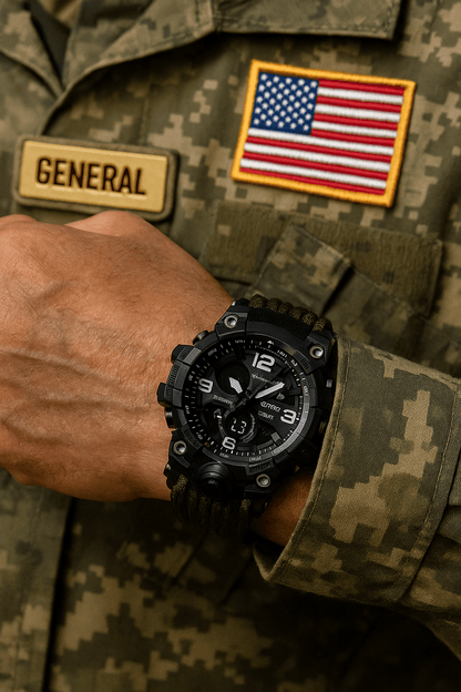 Africa online store 💥Montre militaire multifonction 👨‍✈️—Respect et Elegance !💪 💥Montre militaire multifonction 👨‍✈️—Respect et Elegance !💪