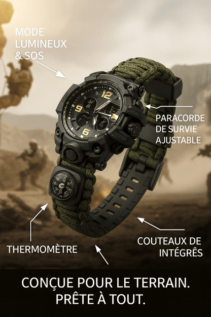 Africa online store 💥Montre militaire multifonction 👨‍✈️—Respect et Elegance !💪 💥Montre militaire multifonction 👨‍✈️—Respect et Elegance !💪
