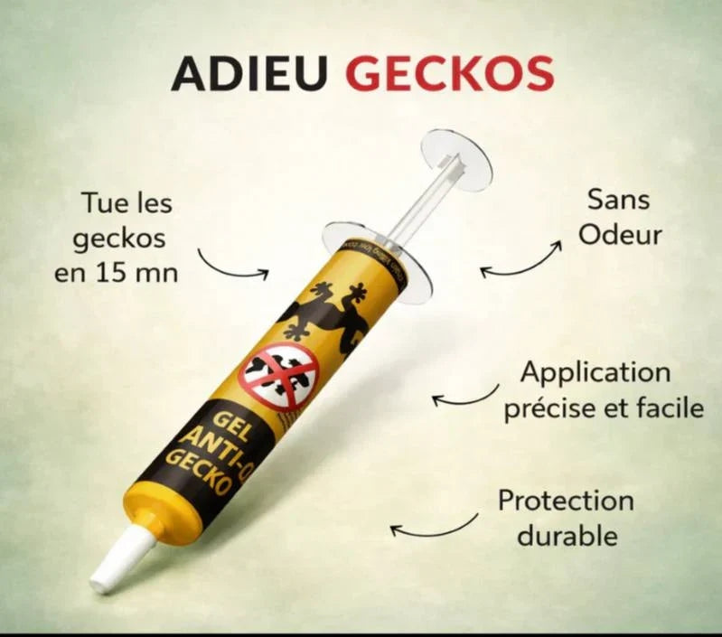 Appât-Gel Anti-Lézards (1 acheté= 2 Offerts)
