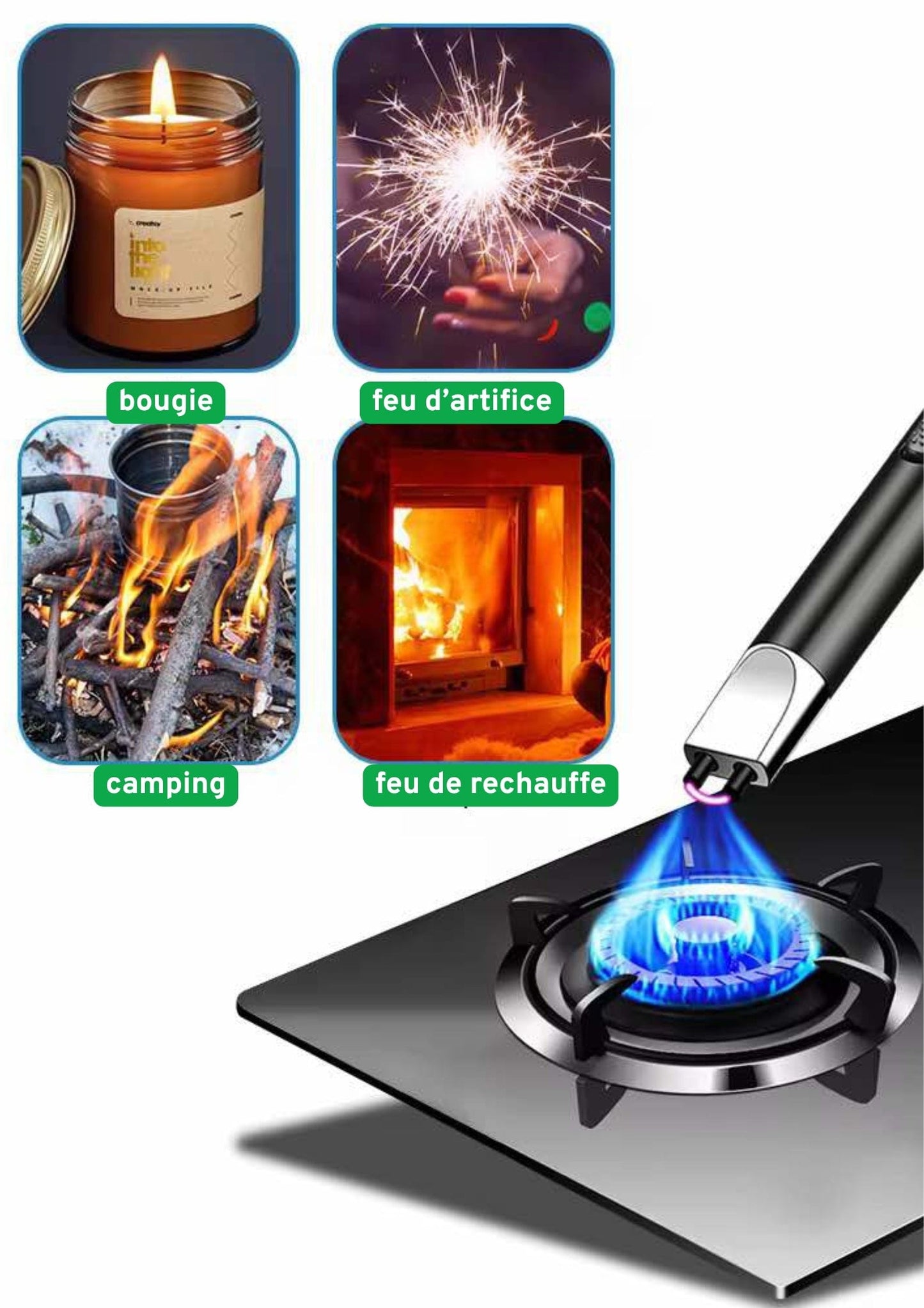 Africa online store Briquet électrique rechargeable ⚡⚡ Mieux que 100 boîtes d'allumettes 🔥🔥 Briquet électrique rechargeable ⚡⚡ Mieux que 100 boîtes d'allumettes 🔥🔥