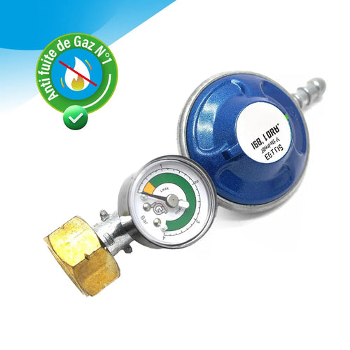 Africa Online Store SafeGaz Pro™-Détendeur intelligent de gaz avec manomètre de sécurité SafeGaz Pro™-Détendeur intelligent de gaz avec manomètre de sécurité