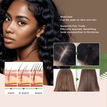 Africa online store 🌿Kit de soins de cheveux avec bain d'huile et brosse de massage du cuir chevelu. 🌿Kit de soins de cheveux avec bain d'huile et brosse de massage du cuir chevelu.